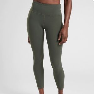 Athleta forest green leggings